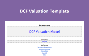 D230001DCF估值模型(中英双版本）