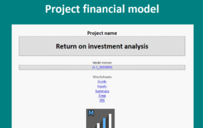 O230006项目投资回报IRR计算模板
