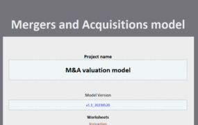 M230001【Fundamental】M&A model 手把手搭建并购财务模型 (视频 + Excel)
