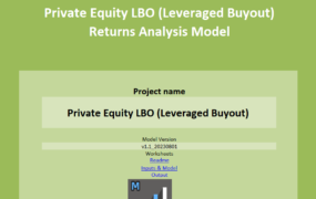 L230001 私募股权杠杆收购-Private Equity LBO (Leveraged Buyout)