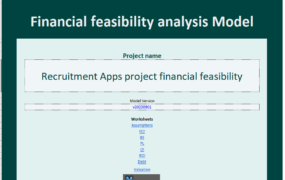 S230003 (课程+Excel模型) 财务可行性分析模型-Financial feasibility