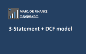 S230008 90mins 3-statement and DCF model