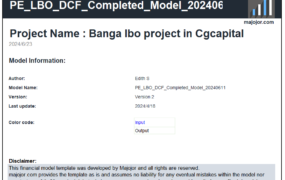PE LBO DCF_Completed_Model