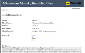 3-Statement Model _Underlying logic