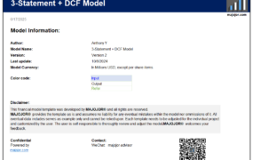 S230029（主动管理循环引用）三表联动配平财务模型+DCF估值