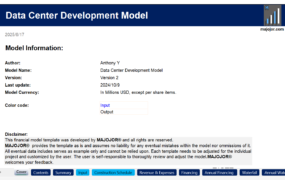 Data Center (Co-Location) 数据中心（机柜租赁）模型